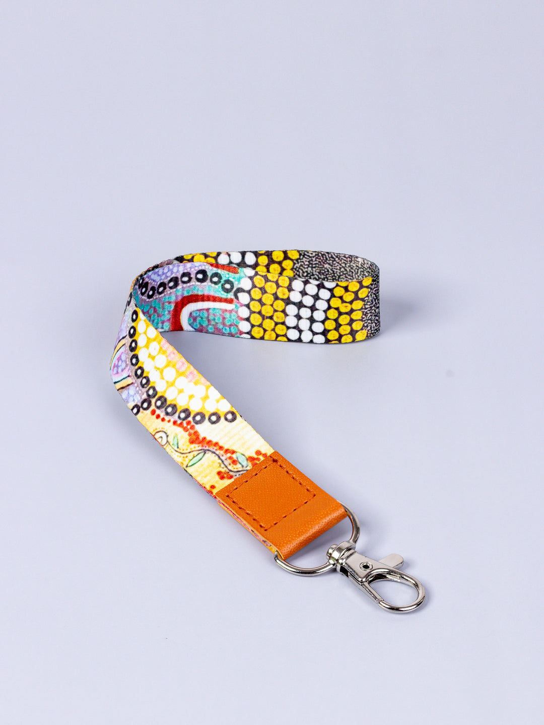 Bushwalks - PU Leather Lanyard + Matching Mini PU Lanyard Set