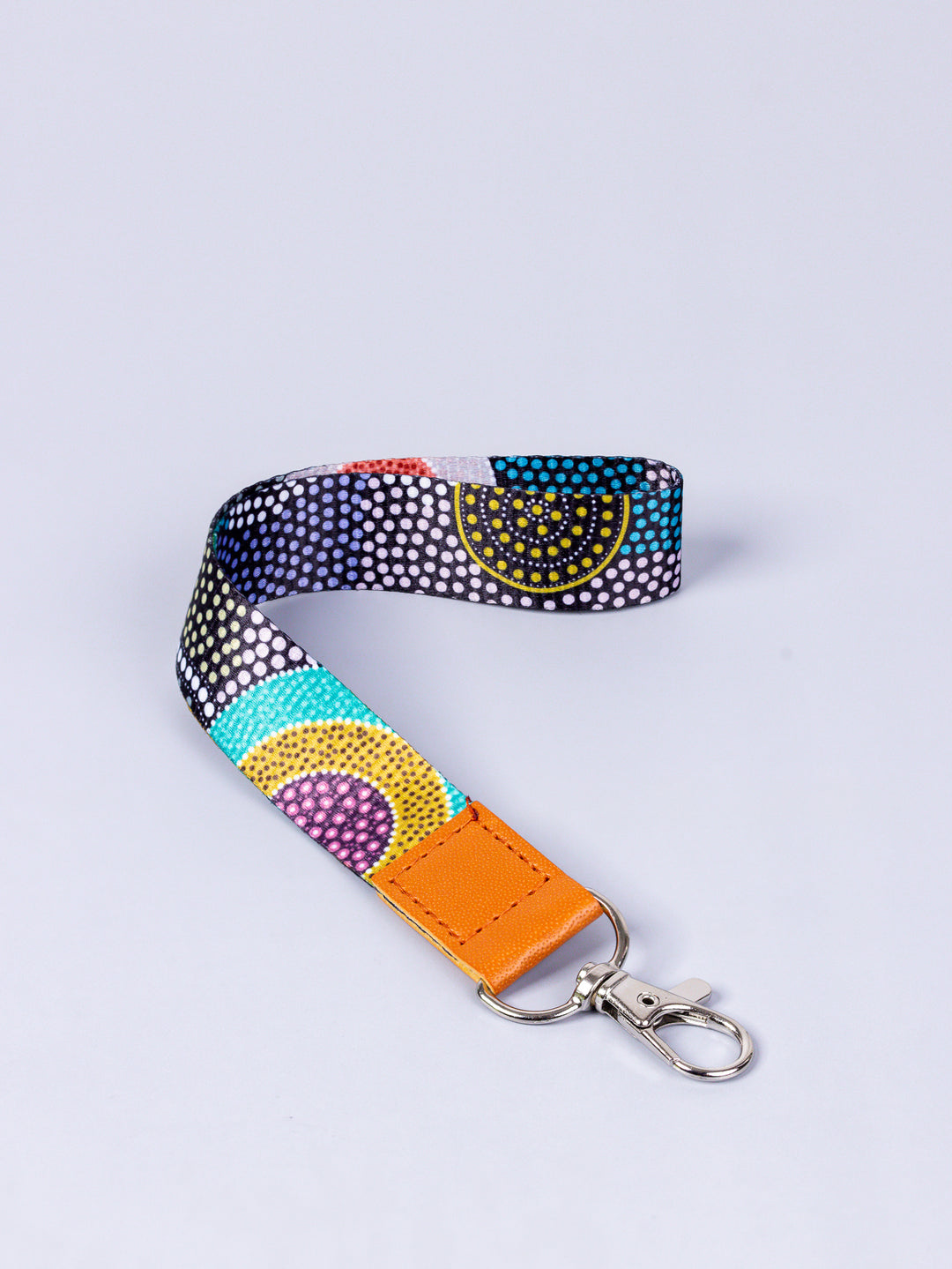 Family Journey - PU Leather Lanyard + Matching Mini PU Lanyard Set