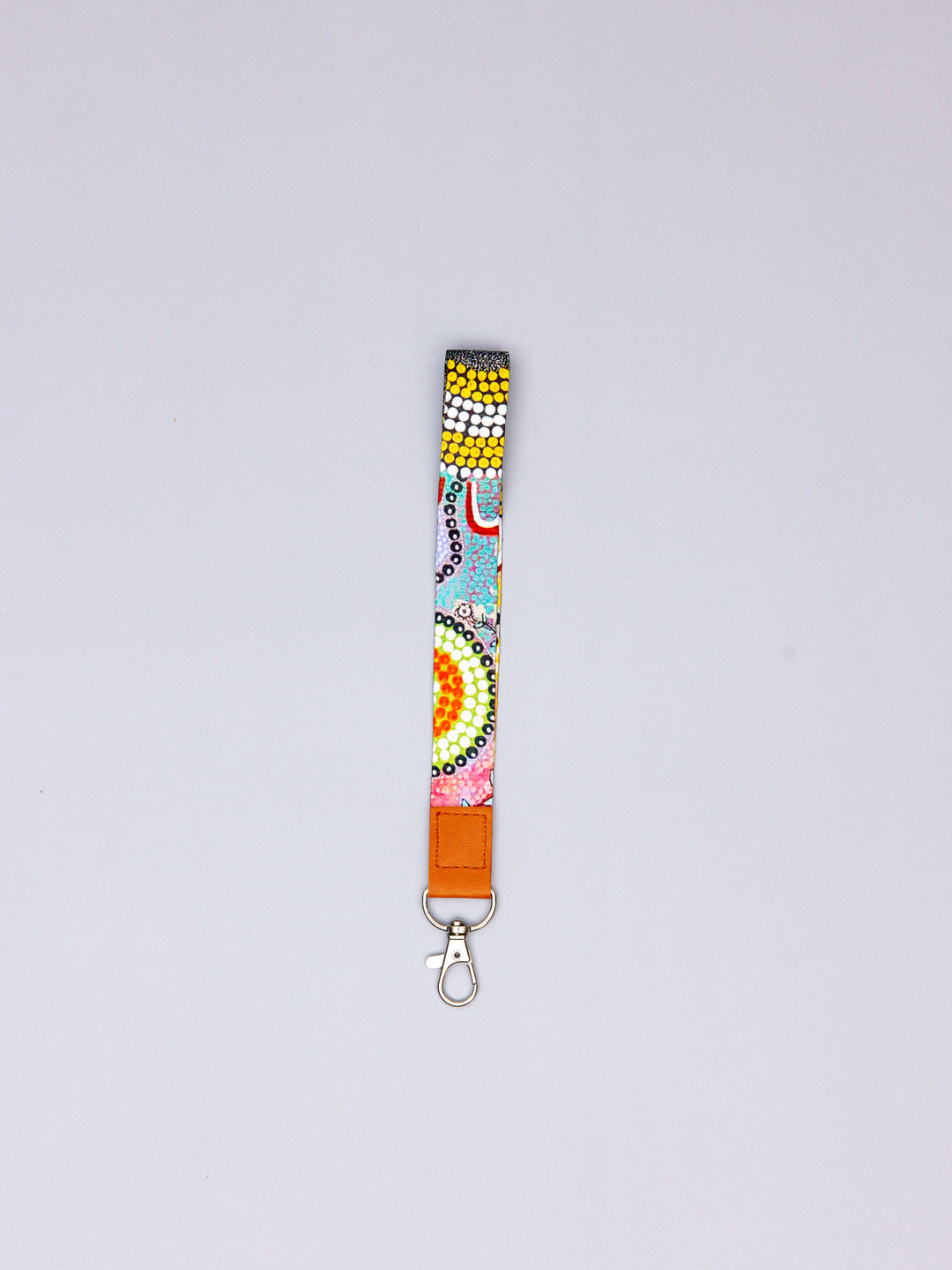 Bushwalks - PU Leather Lanyard + Matching Mini PU Lanyard Set