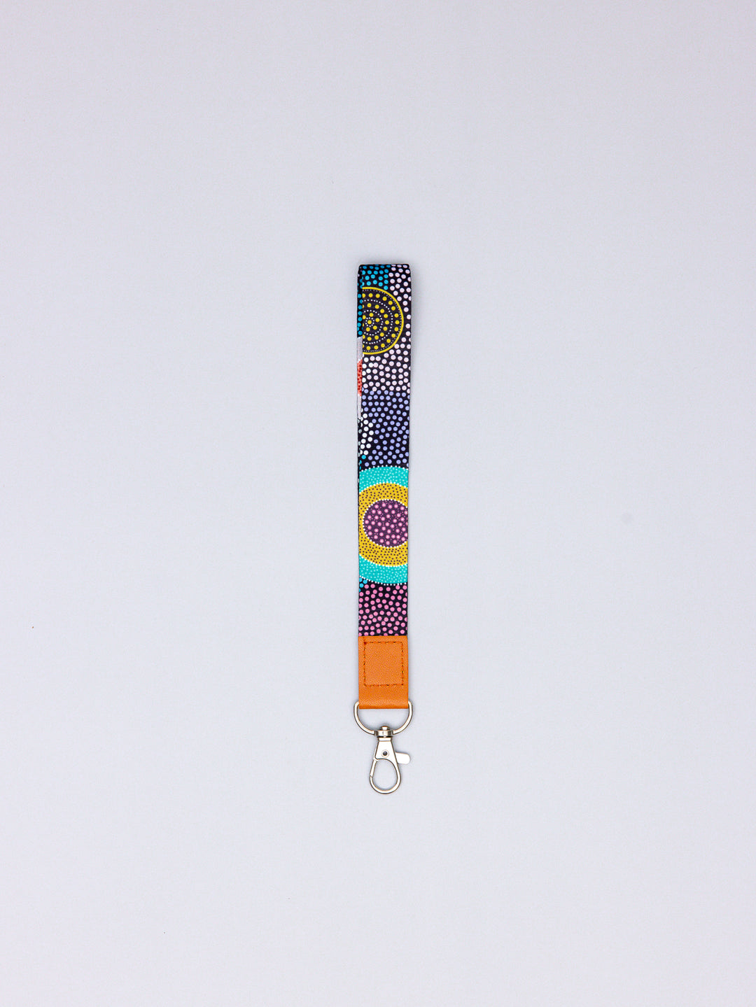 Family Journey - PU Leather Lanyard + Matching Mini PU Lanyard Set