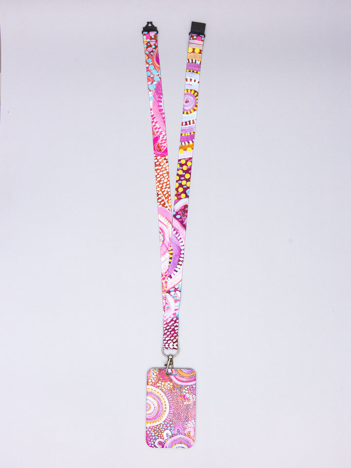 Let's Collect Seashells - Lanyard + Card Holder Set