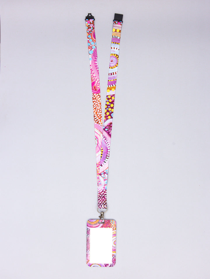 Let's Collect Seashells - Lanyard + Card Holder Set