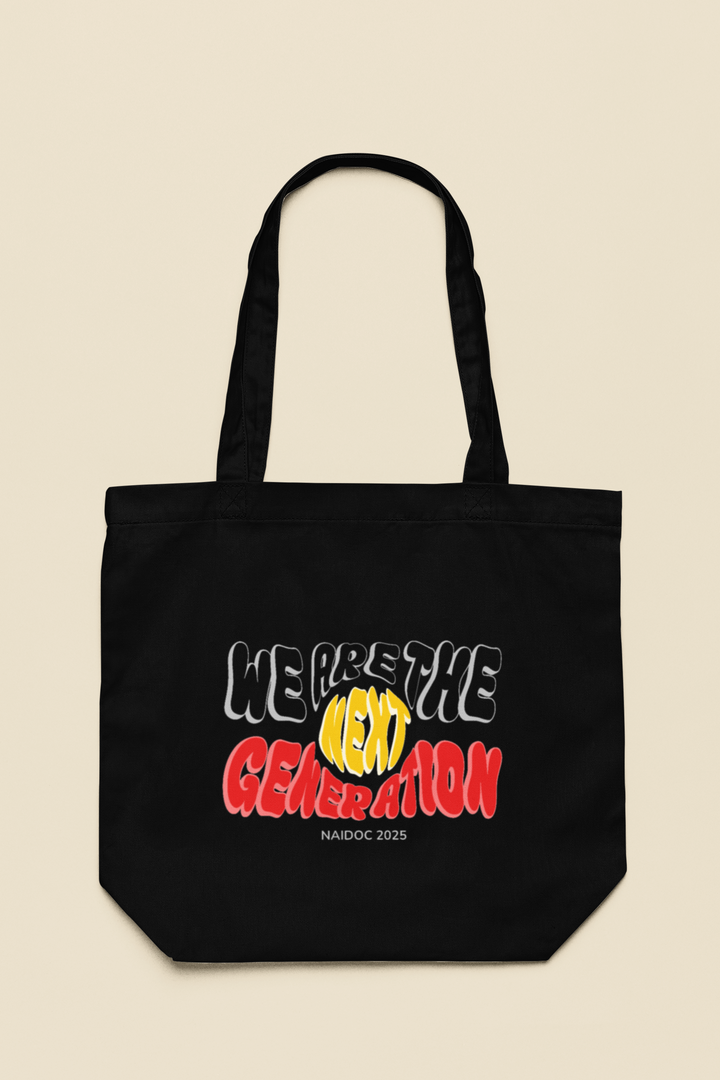 We Are The Next Generation - NAIDOC 2025 Cotton Tote Bag