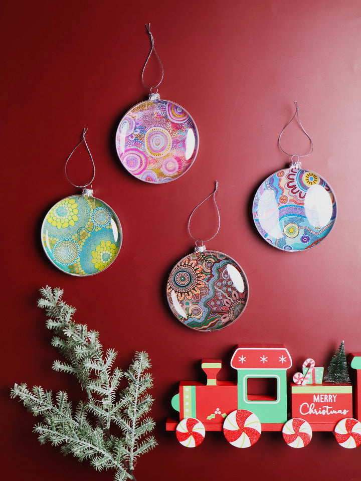 Christmas Tree Baubles (Limited Edition) - 4 Pack
