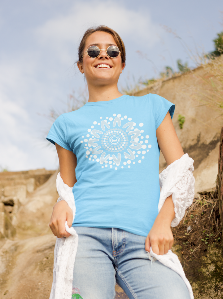 Rise - Light Blue Women's T-Shirt