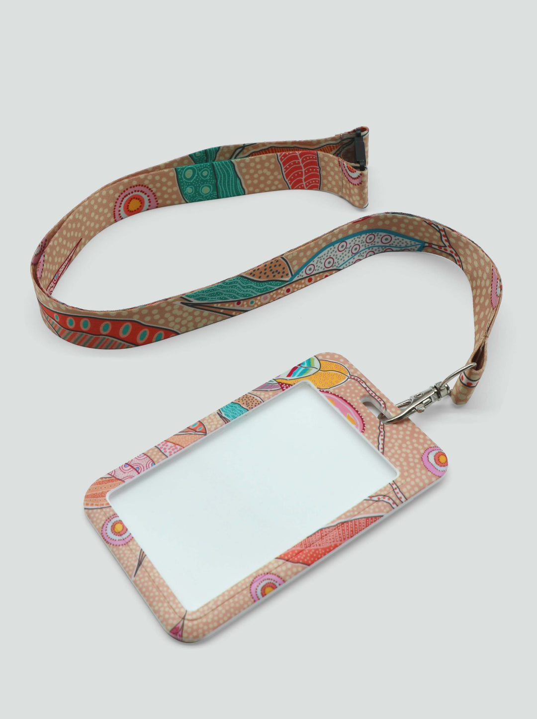 Bush Leaves - Lanyard + Card Holder Set