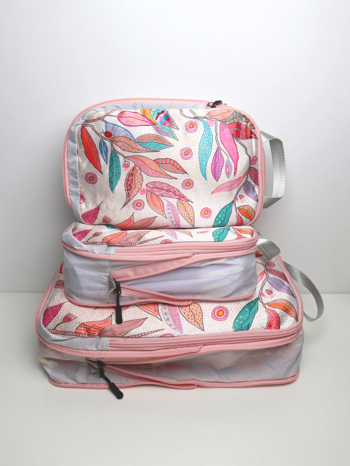 Bush Leaves - Luggage Packing Cubes (3 Pack)
