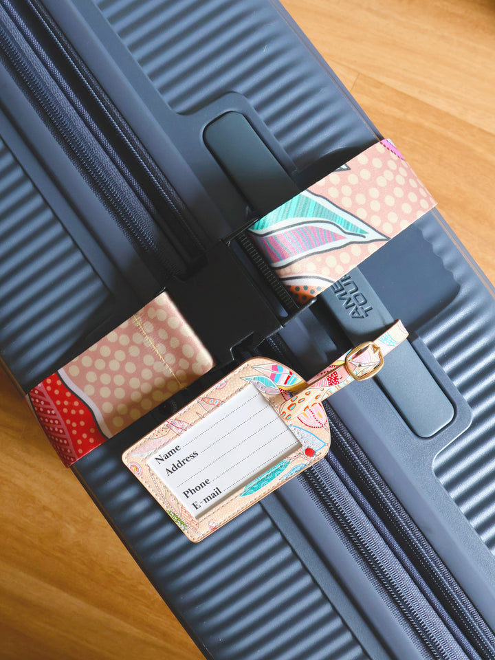 Bush Leaves - Adjustable Luggage Strap