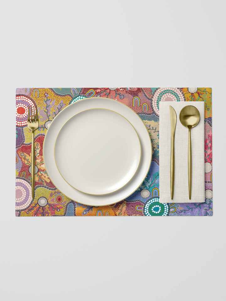 Bushwalks - Linen Blend Placemats (6 Pack)
