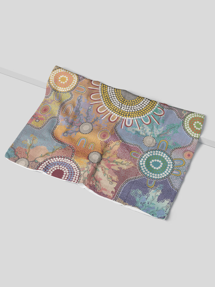 Bushwalks - Cotton Crepe Tea Towel