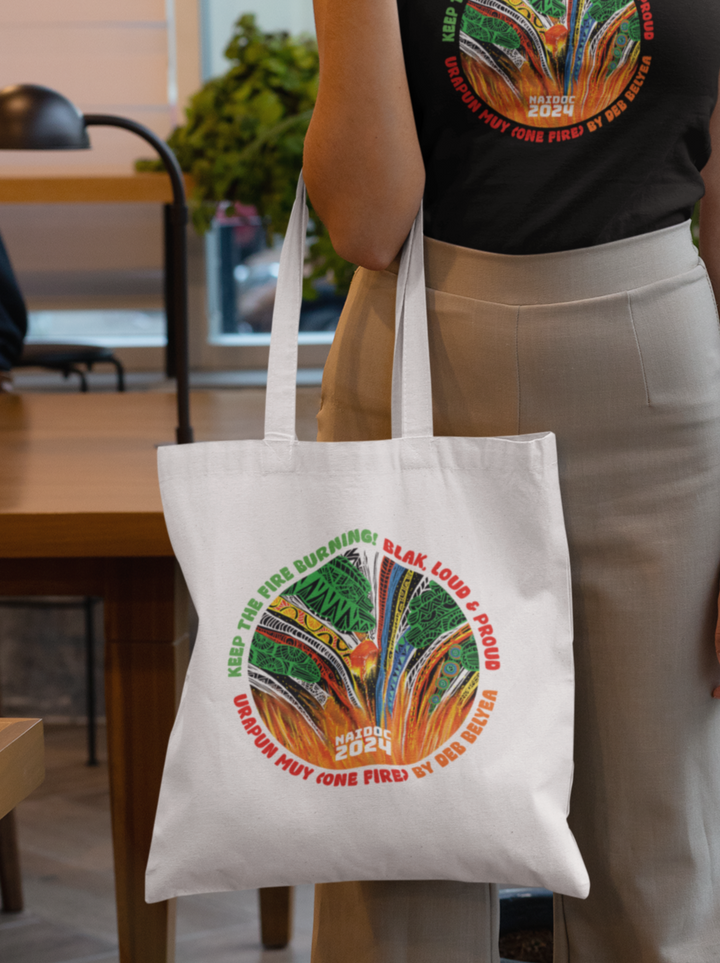 One Fire - NAIDOC 2024 Cotton Tote Bag