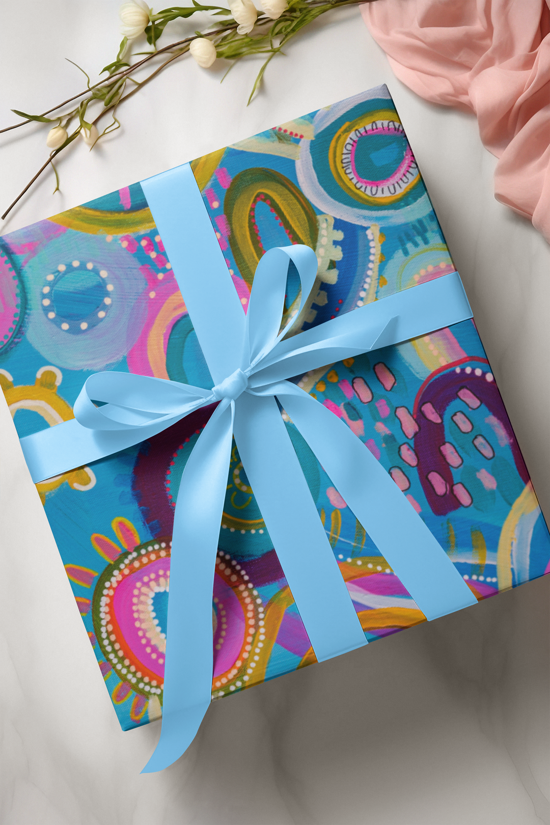 Coral Dreaming & Let's Collect Seashells - Wrapping Paper Set (x2)