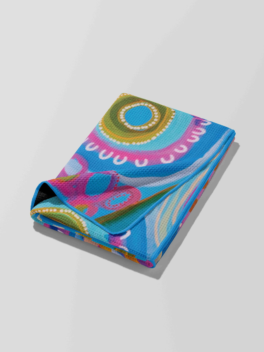 Coral Dreaming - Waffle Fabric Gym Towel