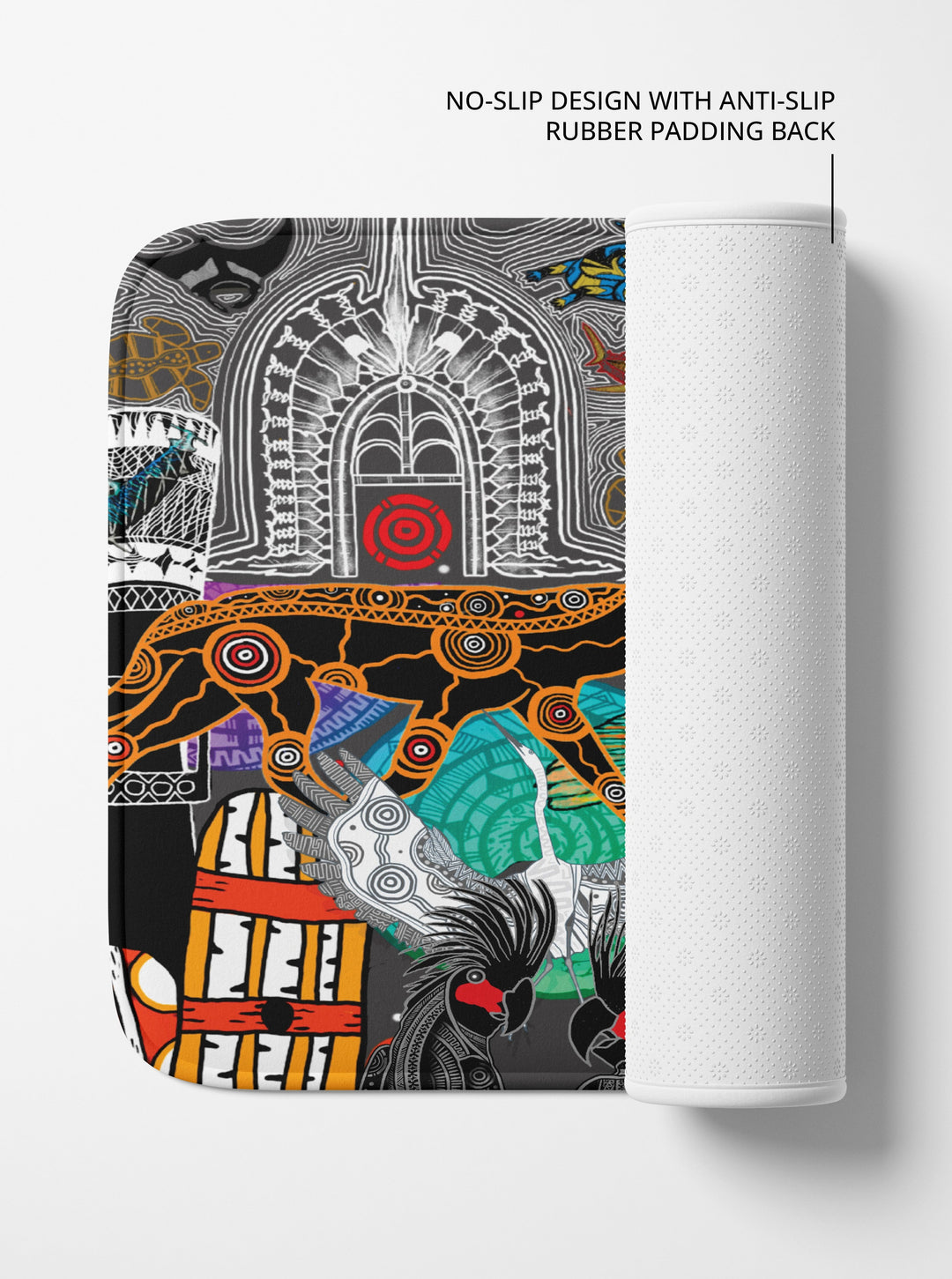 Cultural Spirit Bath Mat