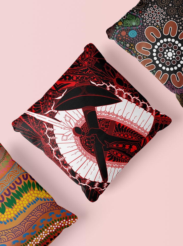 Get Up Stand Up Show Up! - Cushion Cover