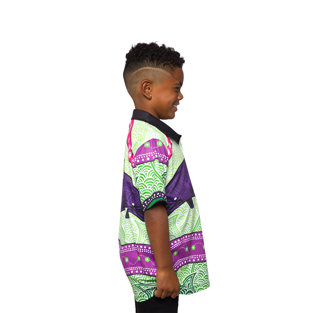 Dolphin Dreaming (Purple) - Kids Polo