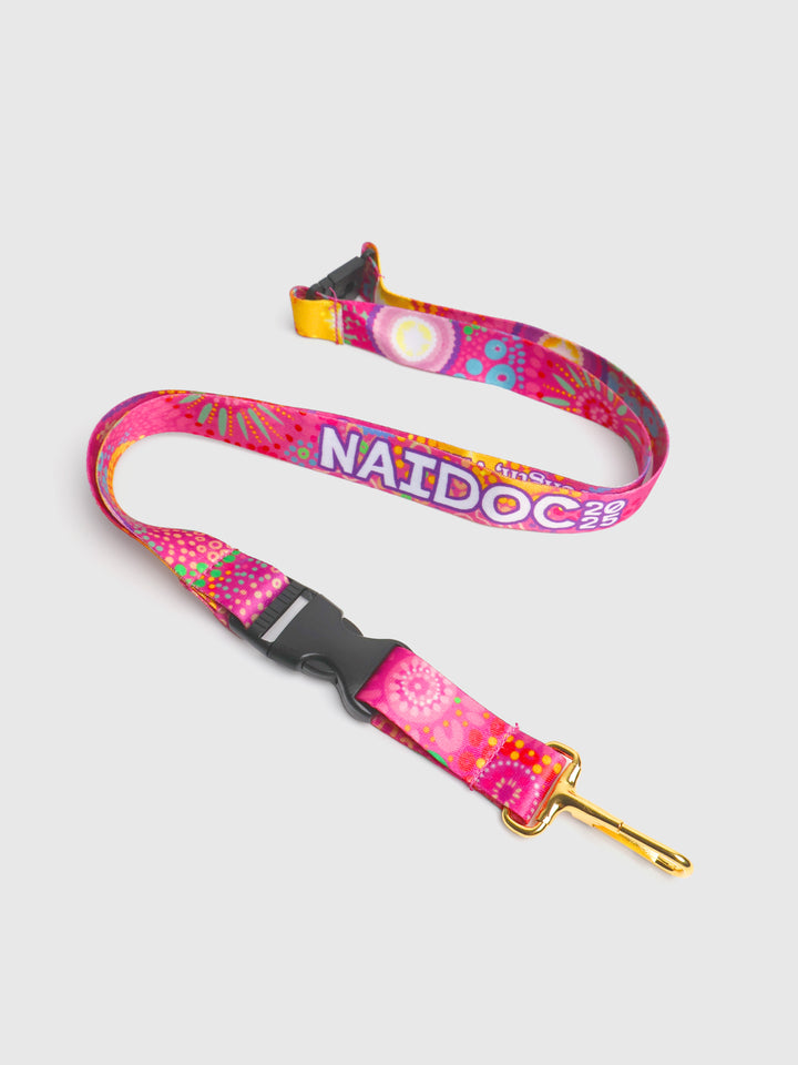 Deep Roots, Bright Future - NAIDOC 2025 Lanyard