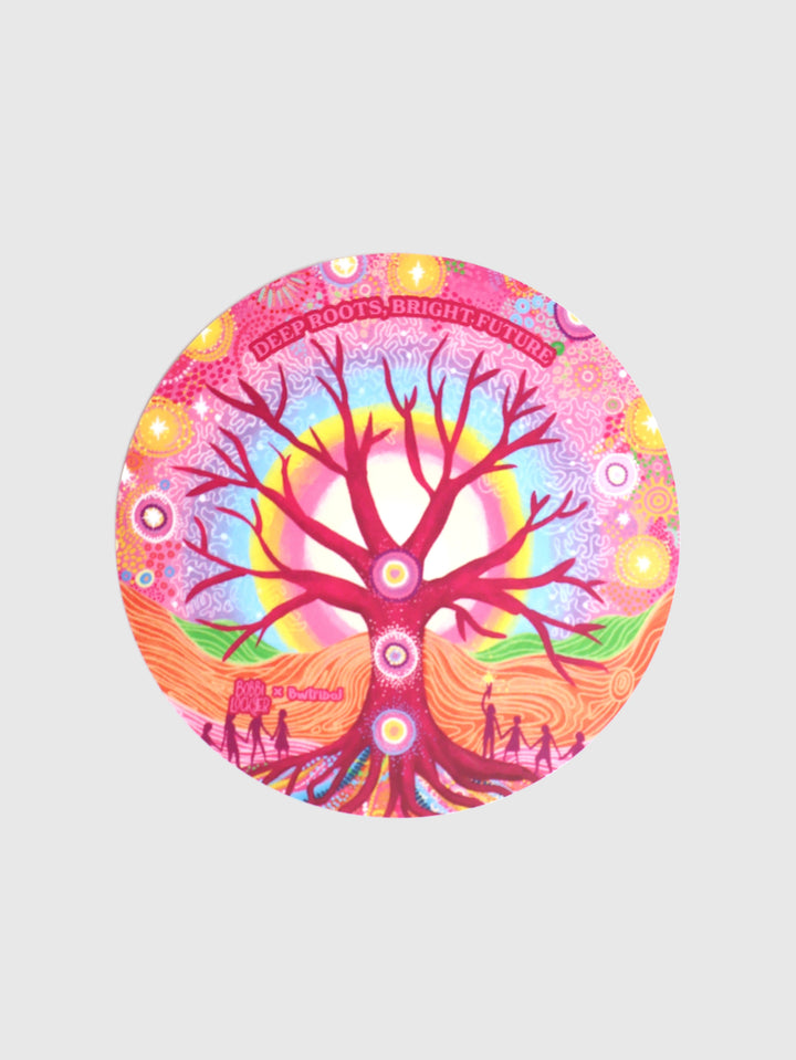 Deep Roots, Bright Future - NAIDOC 2025 Car Sticker