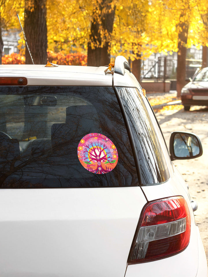 Deep Roots, Bright Future - NAIDOC 2025 Car Sticker
