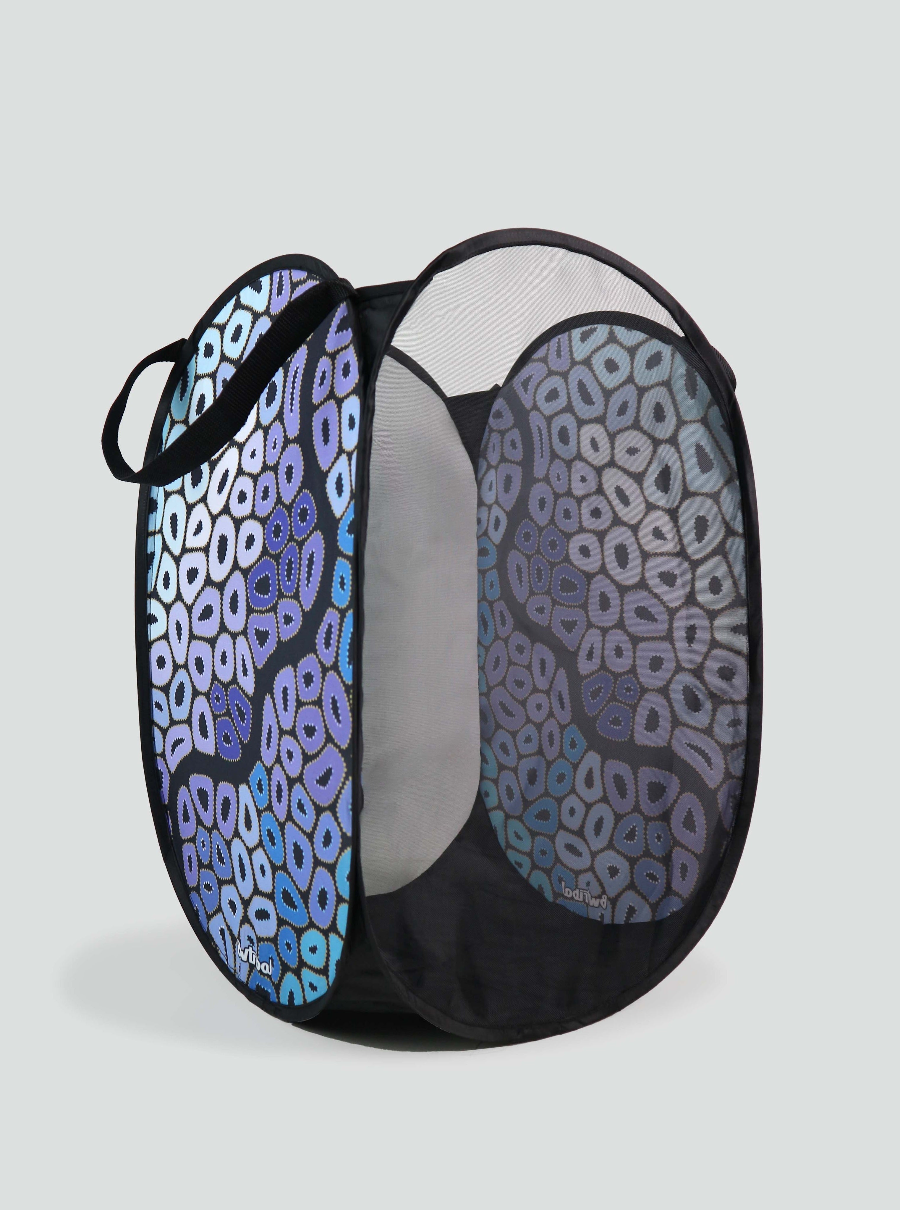 Tribal Hippie Trippy Laundry Basket