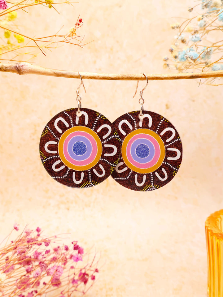 Family Journey - Round Earrings