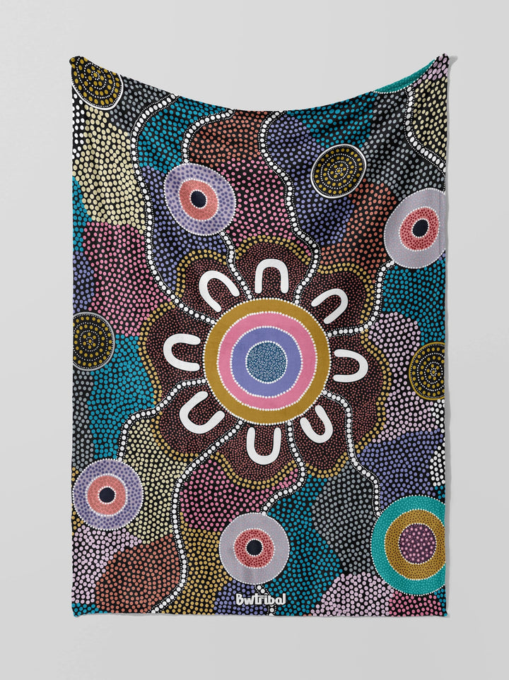 Family Journey - Throw Rug / Throw Blanket