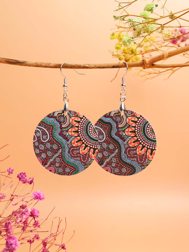 Family Strength - Round Earrings