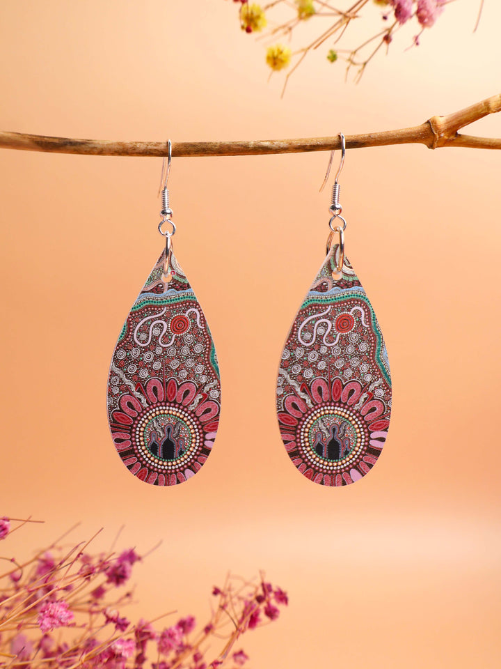 Family Strength - Tear Drop Earrings