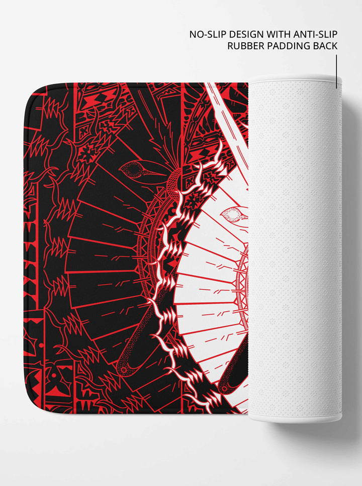 Get Up Stand Up Show Up! - Door Mat!