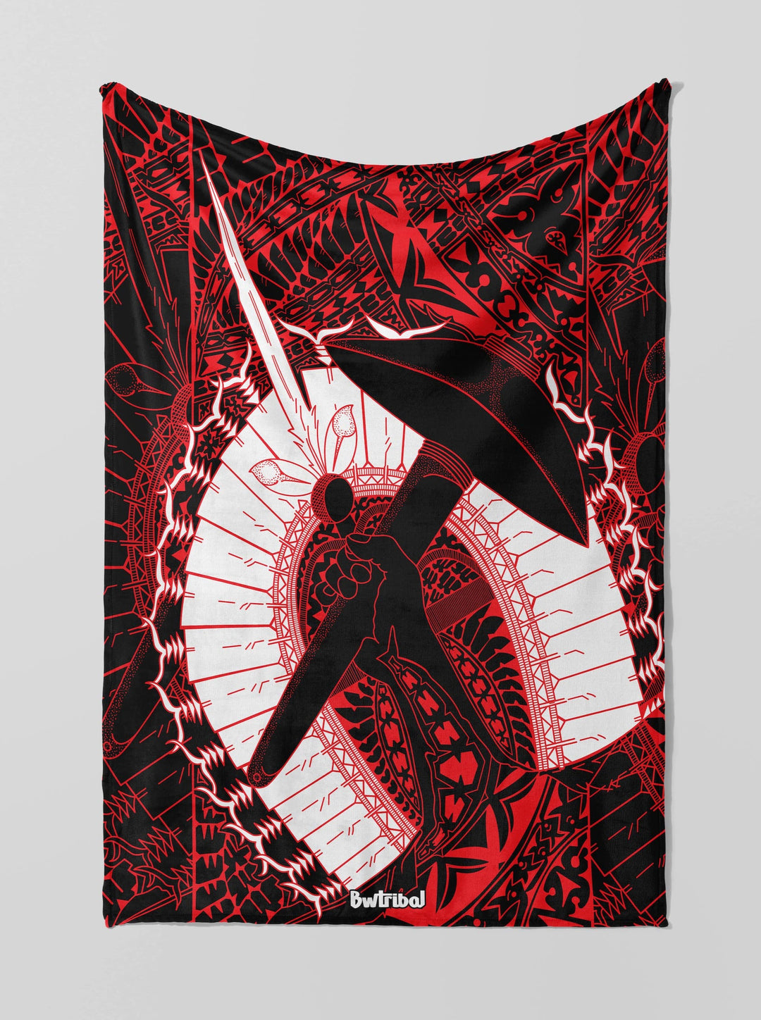 Get Up Stand Up Show Up!  - Throw Rug / Throw Blanket