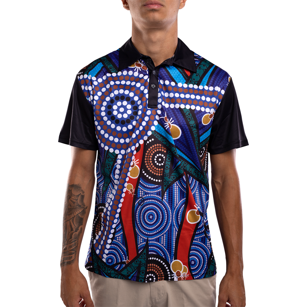 Honey Ant Dreaming Men's Polo