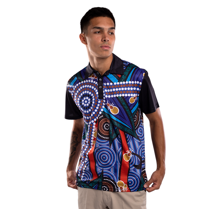 Honey Ant Dreaming Men's Polo