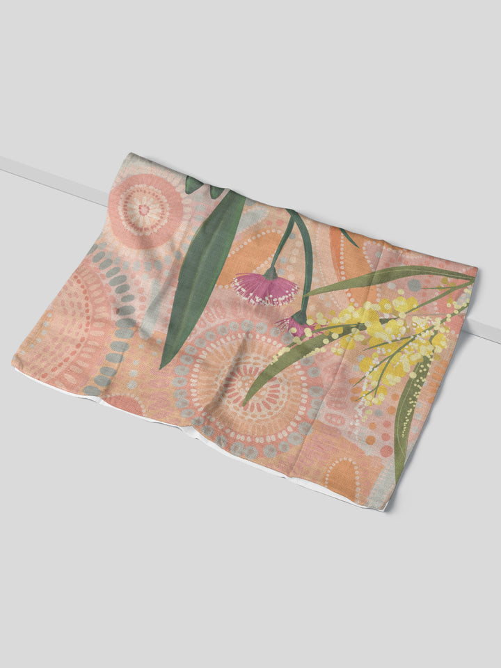 Healing by Bobbi Lockyer - Cotton Crepe Tea Towel