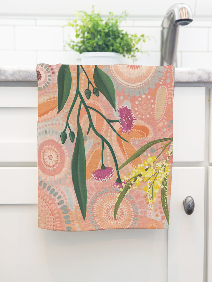 Healing by Bobbi Lockyer - Cotton Crepe Tea Towel
