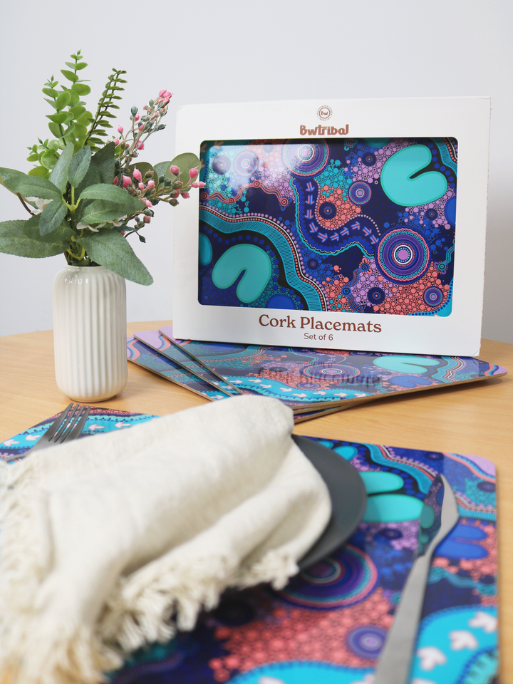 Pathways - Cork Placemats (6 Pack)