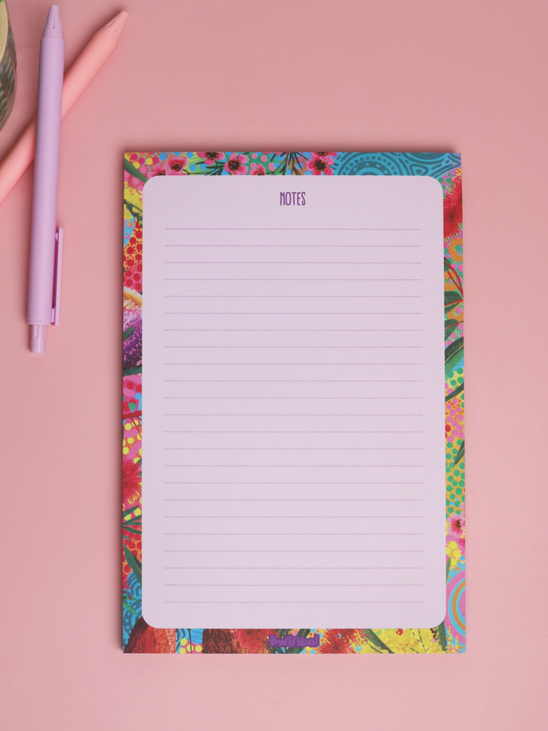 Native Flowers - Notepad