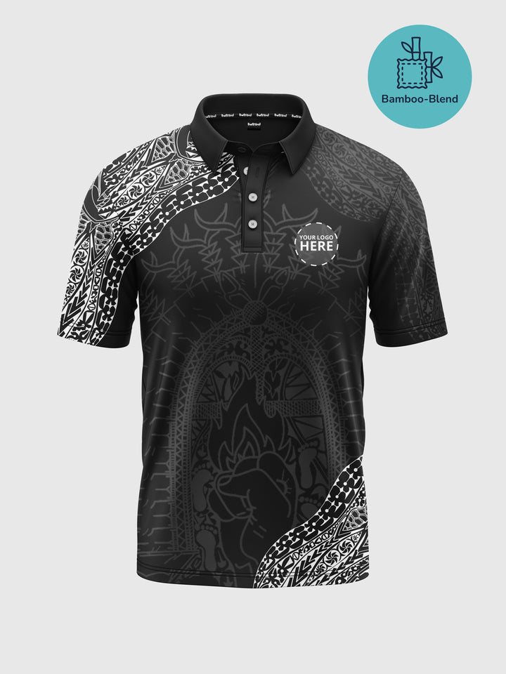 The Next Generation: Strength, Vision & Legacy - Signature Bamboo - NAIDOC 25 Men's Custom Polo