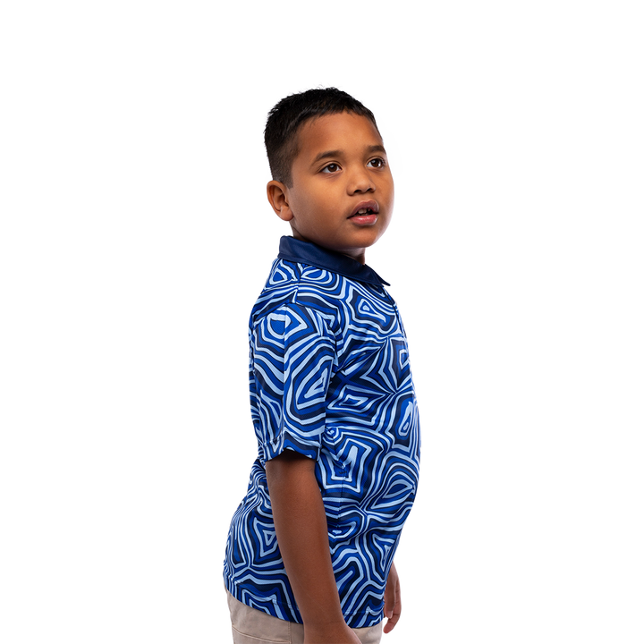 Blue Oyster - Kids Polo
