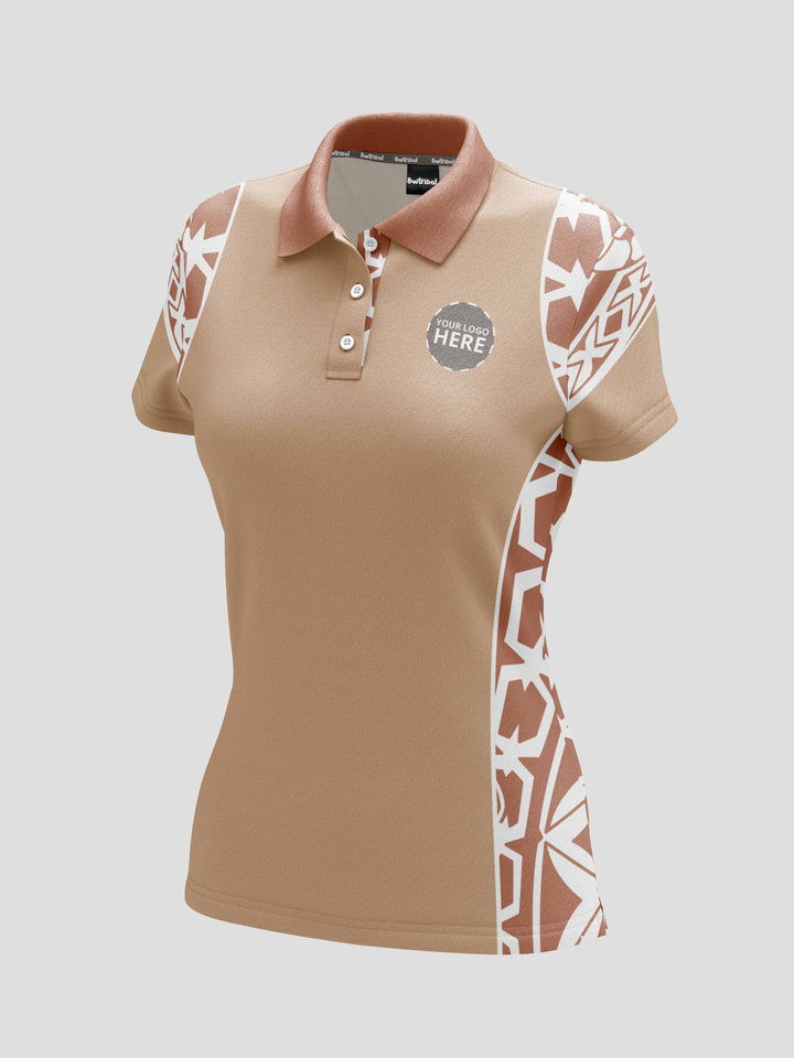 Keep The Fire Burning! Blak, Loud and Proud - UPF 50+ - NAIDOC 24 Women's Custom Polo