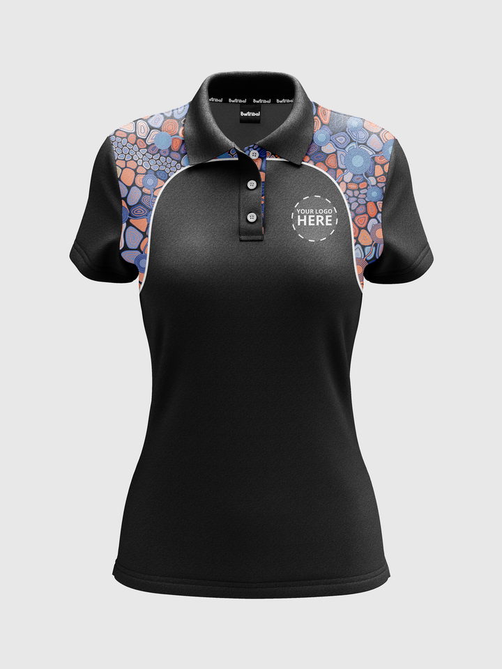 Warranggal Warruwi (Strong Pathway) - Signature UPF 50+ - NAIDOC 25 Women's Custom Polo