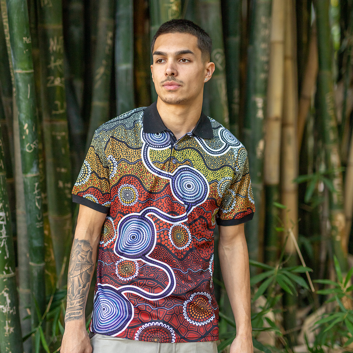 Warranggal Dhawun "Strong Ground" - Men's Polo