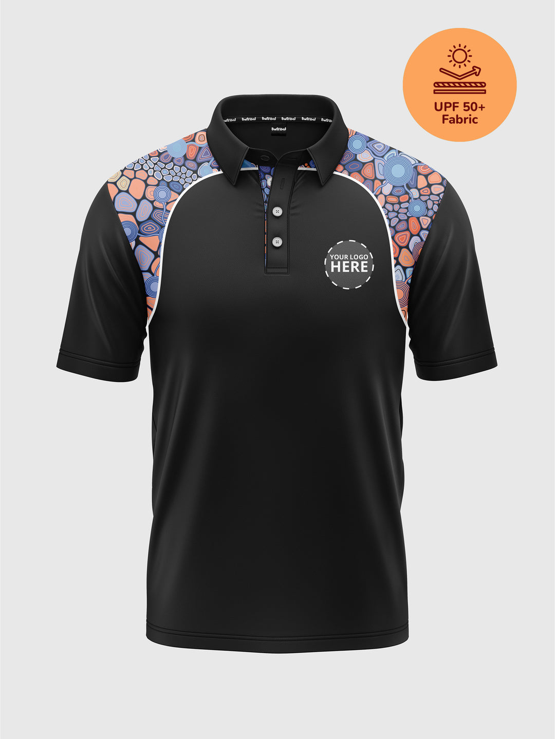 Warranggal Warruwi (Strong Pathway) - Signature UPF 50+ - NAIDOC 25 Men's Custom Polo