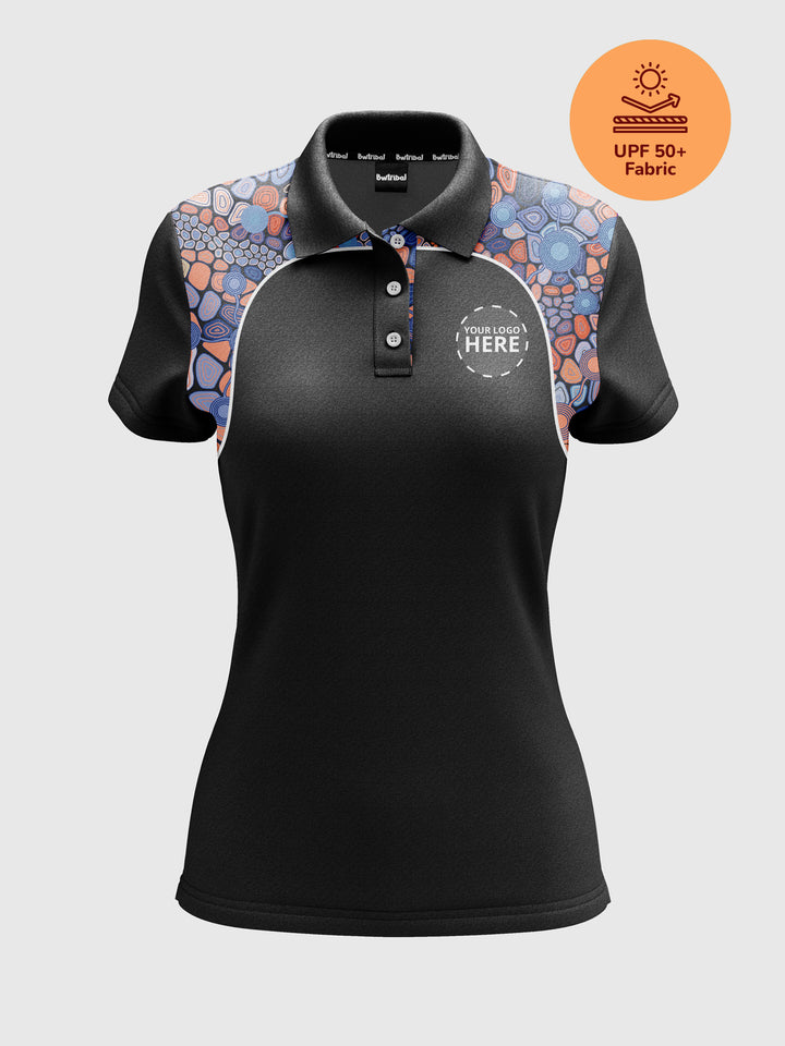 Warranggal Warruwi (Strong Pathway) - Signature UPF 50+ - NAIDOC 25 Women's Custom Polo