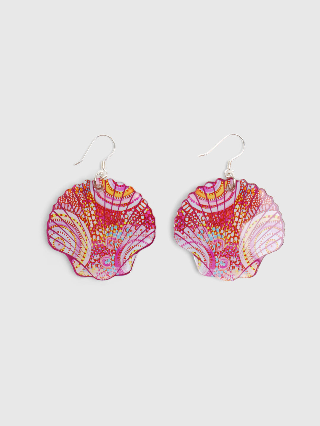 Let's Collect Seashells - Statement Earrings