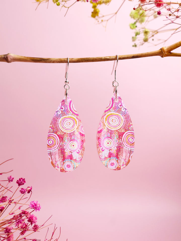 Let's Collect Seashells - Tear Drop Earrings