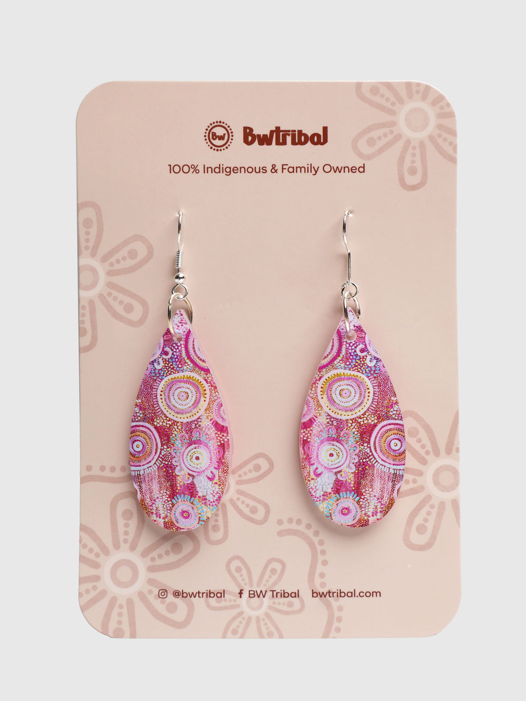 Let's Collect Seashells - Tear Drop Earrings