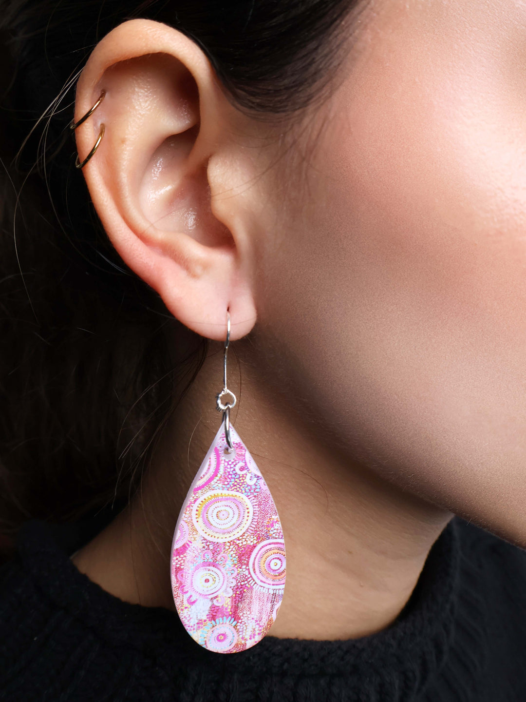 Let's Collect Seashells - Tear Drop Earrings