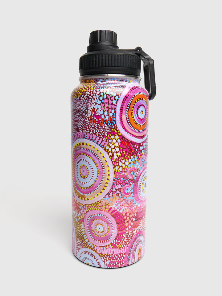 Let's Collect Seashells - Vacuum Insulated Water Bottle (1 Litre)
