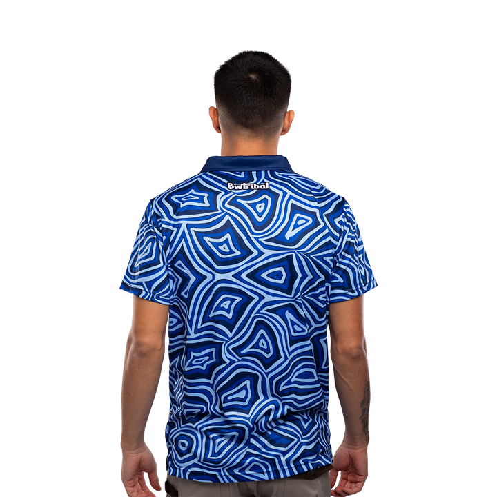 Blue Oyster - Men's Polo