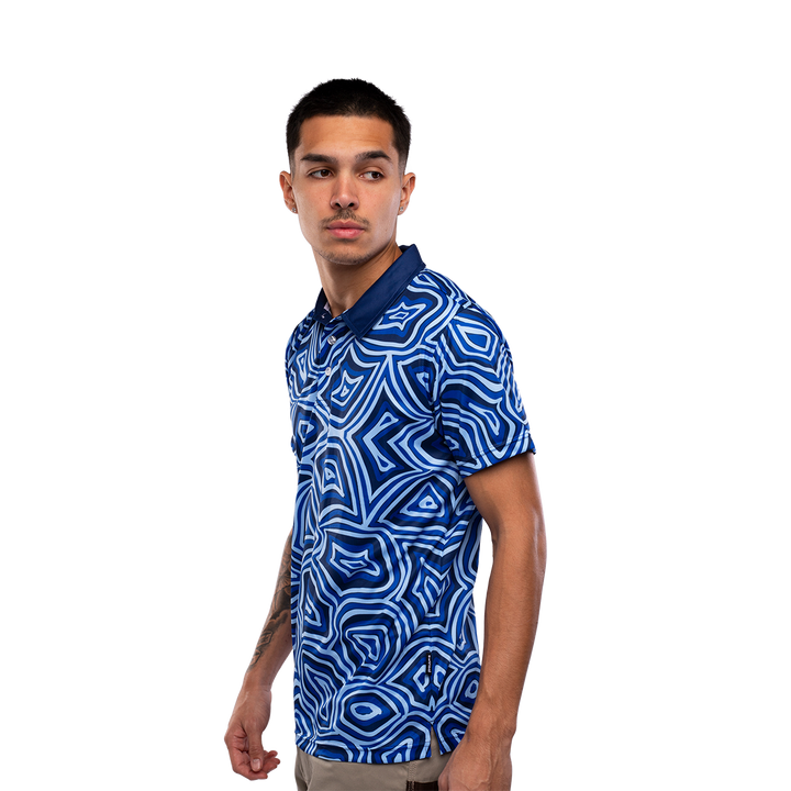 Blue Oyster - Men's Polo